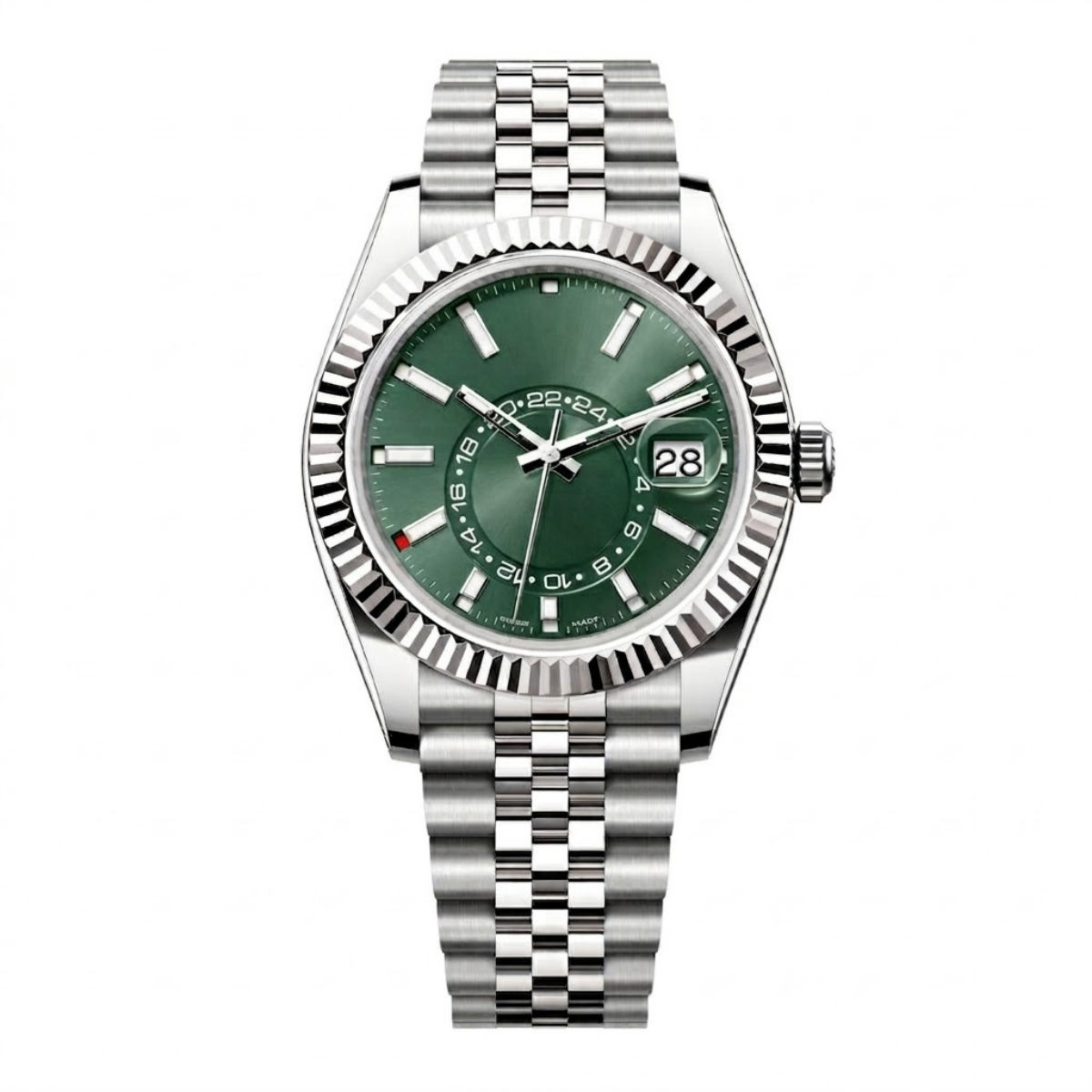 Green Dial Jubilee Bracelet 41mm 126334