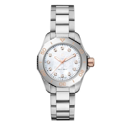 Aquaracer Professional 200 White Mother of Pearl Dial 30mm